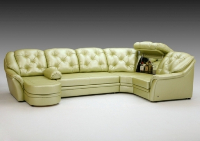 Угловой диван «Кредо Д' Люкс 2» для релаксации