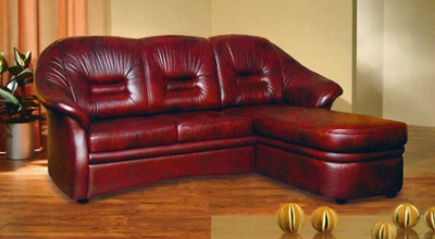 Угловой диван «Роттердам» (кожаный)